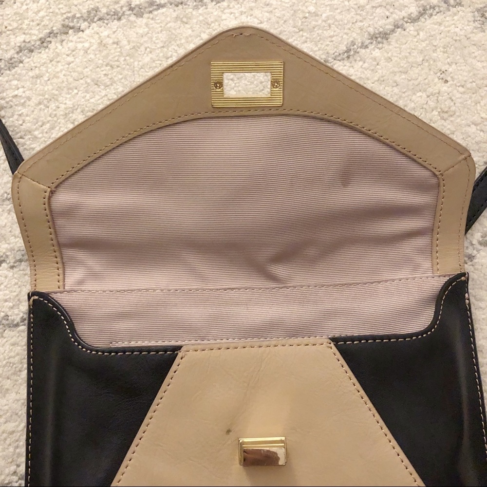 Talbots Leather Envelope Crossbody Bag - Picture 2 of 7